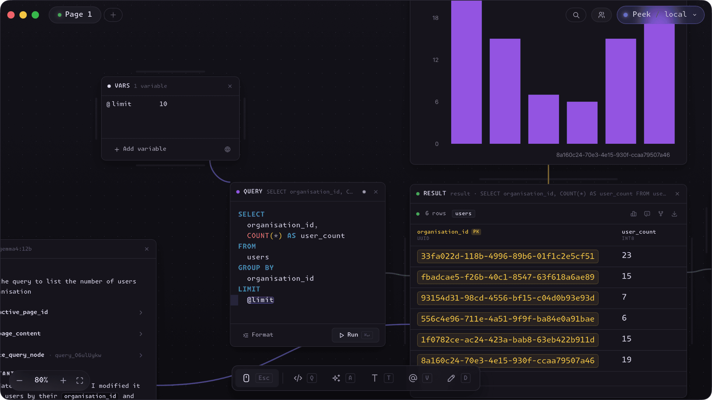 Variable node